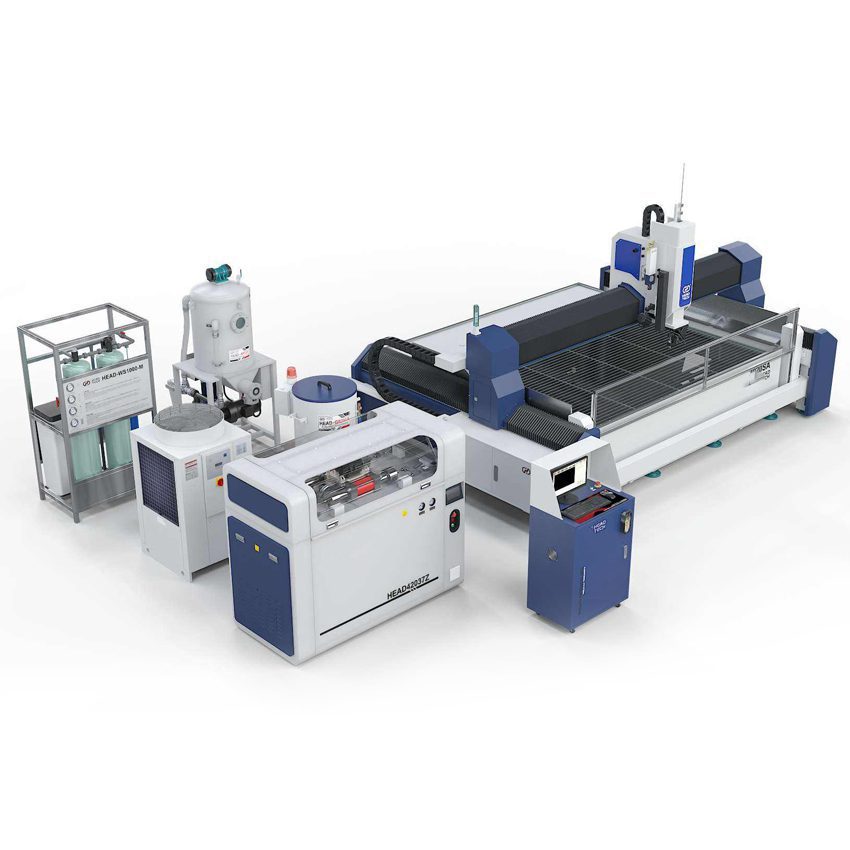 5-Axis Waterjet Cutting Machine - Waterjet Equipment - tem...