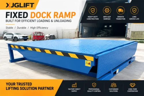 8 Ton Fixed Hydraulic Dock Leveler – DCQG-8T - image 10
