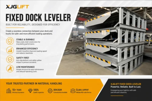8 Ton Fixed Hydraulic Dock Leveler – DCQG-8T - image 4