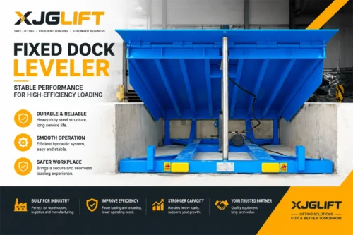 8 Ton Fixed Hydraulic Dock Leveler – DCQG-8T - image 6
