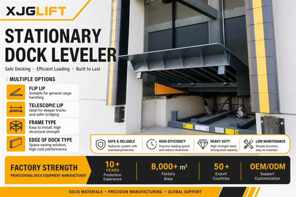 10 Ton Fixed Hydraulic Dock Leveler